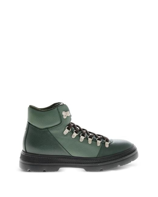 Woolrich Green X Daniëlle Cathari Leather Hiking Boots
