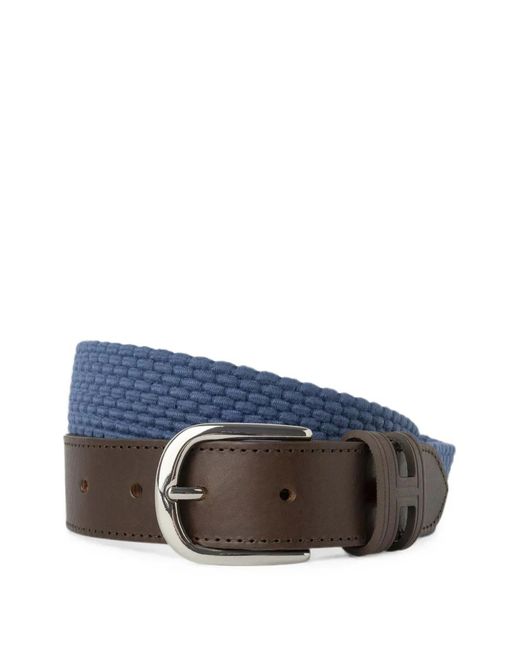 Hackett Blue Ceinture Parachute Tressée for men