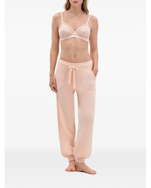 Eres White Star Drawstring Track Pants