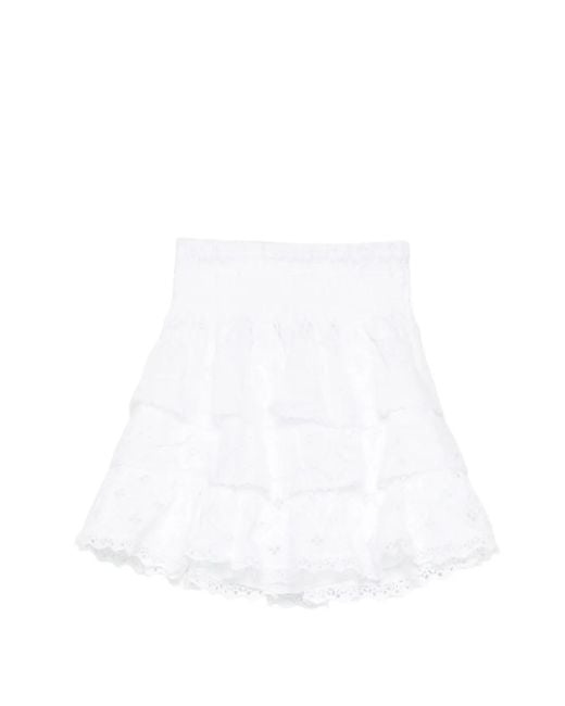 Temptation Positano White Sedano Skirt