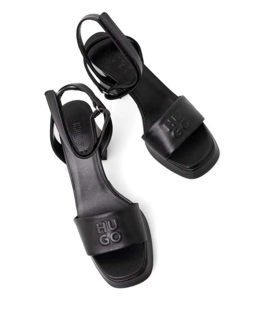 HUGO Black 100Mm Vicky Sandals