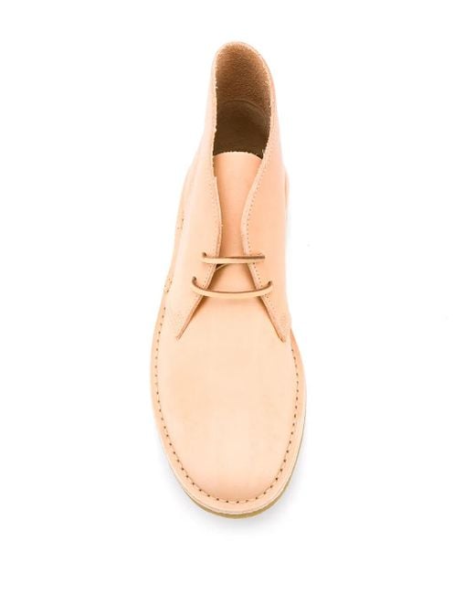 Clarks Natural Classic Leather Ankle Boots for men