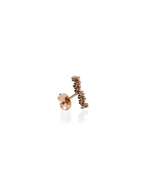 Suzanne Kalan Pink 18Kt Rose Fireworks Diamond Earrings