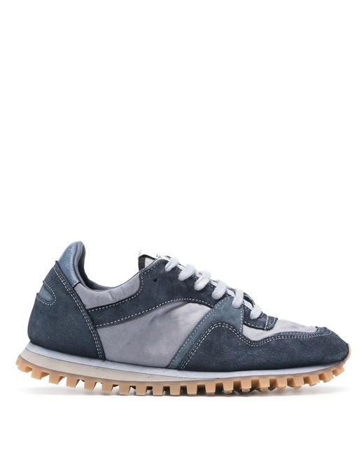 Comme des Garçons Blue Marathon Trail Lace-Up Sneakers