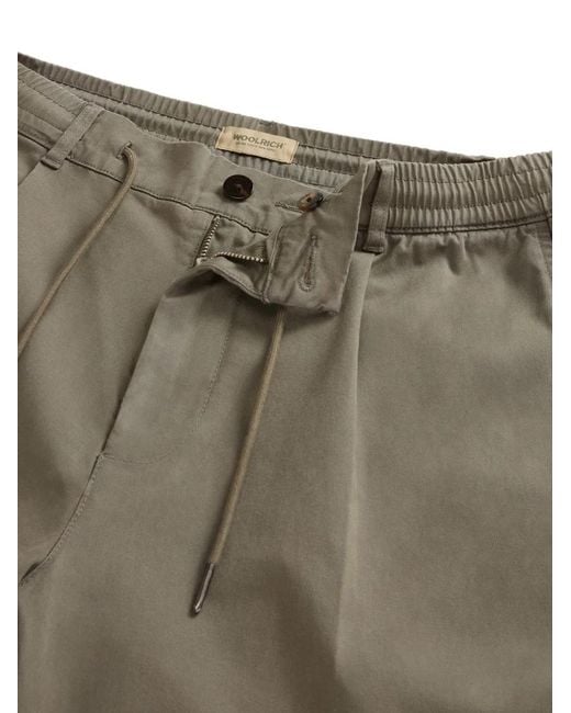 Woolrich Gray Milton Trousers for men