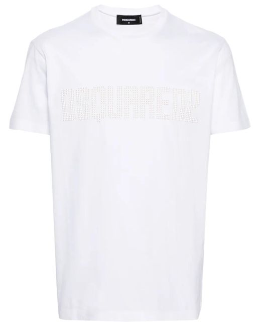 DSquared² White Wool Blend Pullover for men