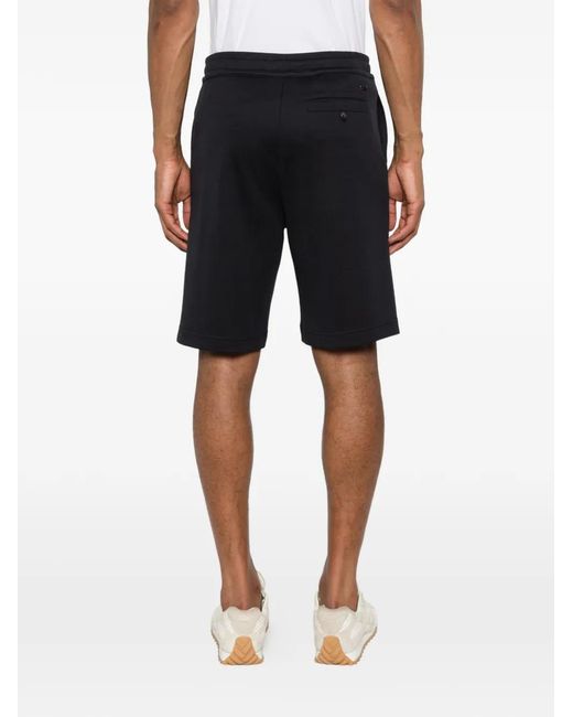 Pantalones Cortos Con Botones Herno de hombre de color Black