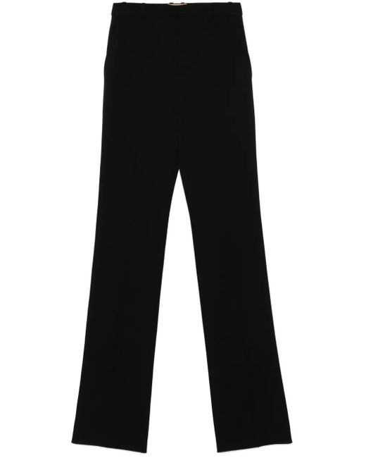 Saint Laurent Black Flared Trousers