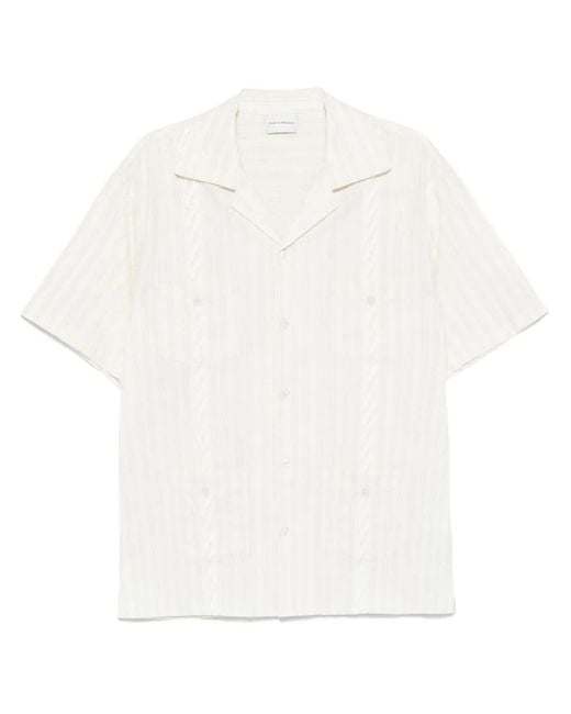 Drole de Monsieur White Le Cubaine Shirt for men