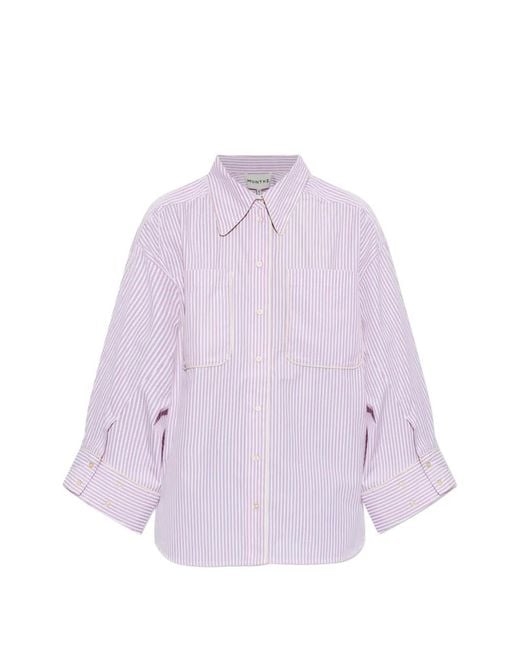 Munthe Purple Voyage Striped Shirt