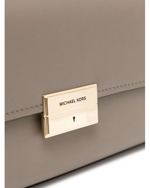 Michael Kors Gray Medium Ludlow Shoulder Bag