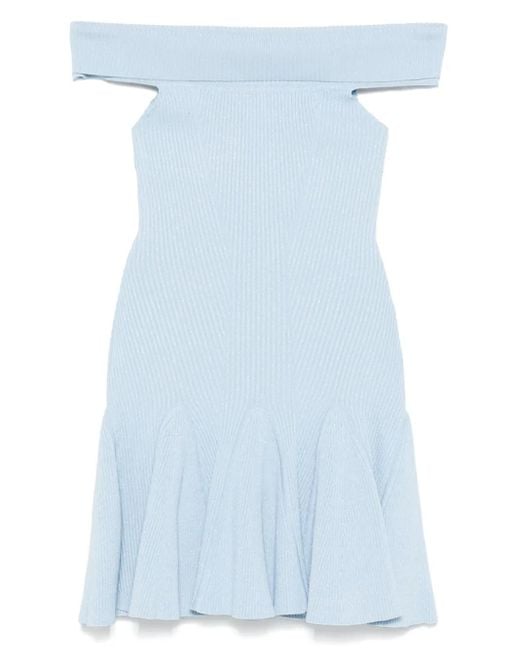 retroféte Blue Erica Mini Dress