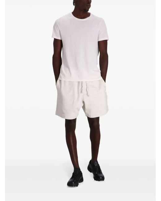 Y-3 Pink Drawstring Jersey Shorts for men