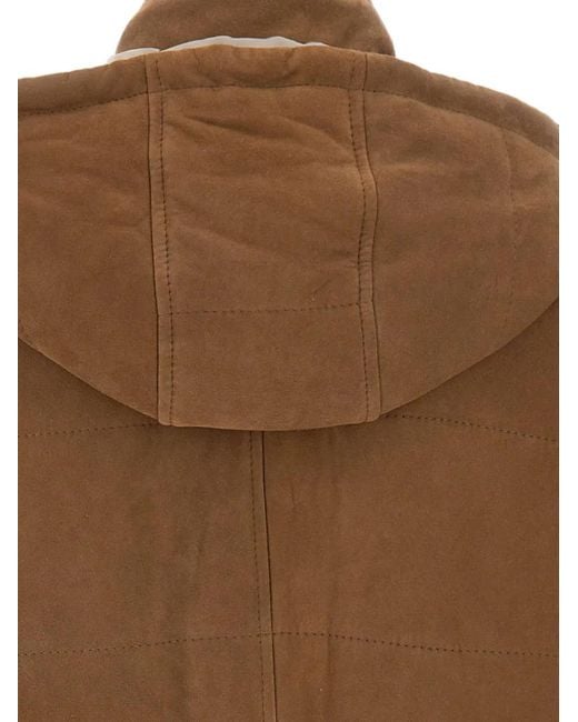Chaleco Campidoglio Volfagli de hombre de color Brown
