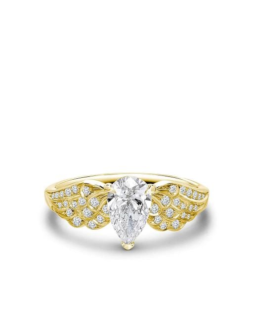 Pragnell Metallic 18Kt Pear Shaped Diamond Tiara Ring