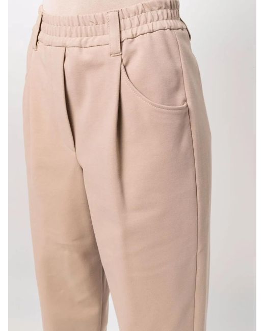 Brunello Cucinelli Straight Broek in het Natural