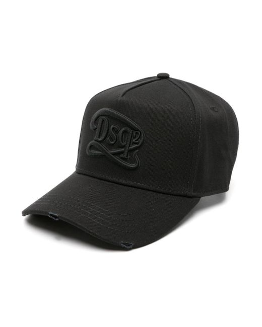 DSquared² Katoenen Honkbalpet Met Geborduurd Logo in het Black voor heren
