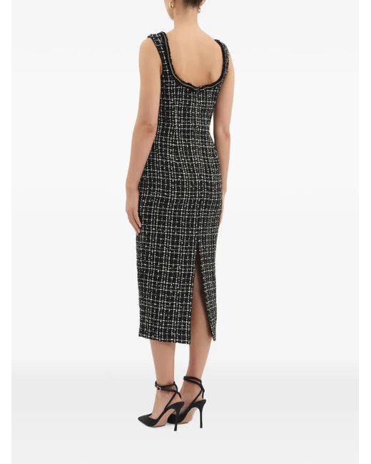 Rebecca Vallance White Meringue Midi Dress