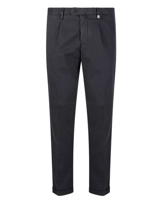 Myths Broek Met Omgeslagen Pijpen in het Blue voor heren