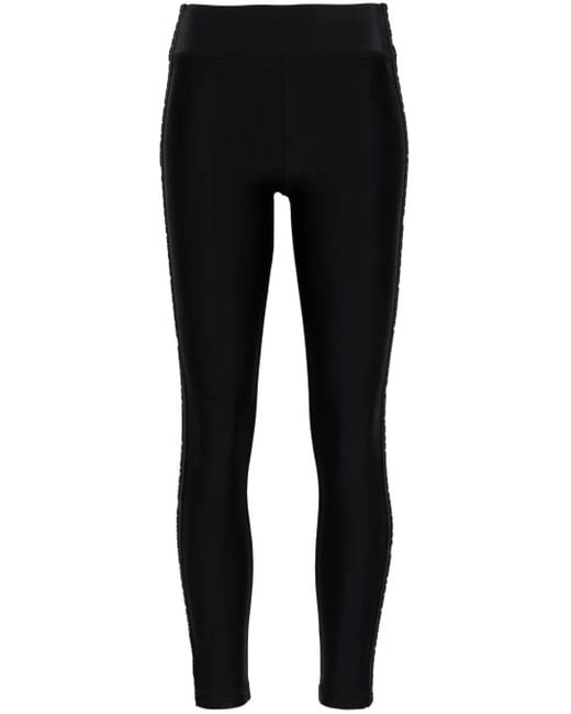 Versace Jeans Couture ロゴトリム レギンス Black