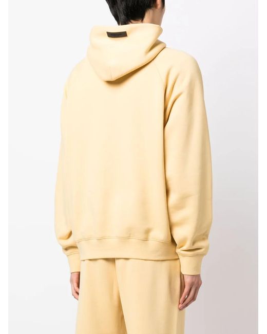 Fear Of God Natural Essentials Logo-Print Hoodie for men