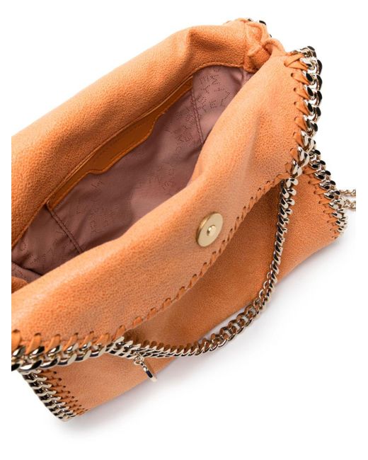 Stella McCartney Orange Mini Falabella Tote Bag