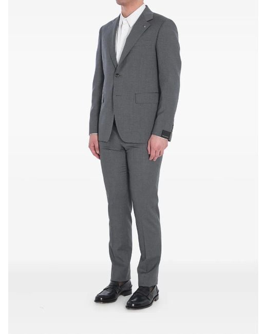 Tagliatore Gray Wool Two-Piece Suit for men