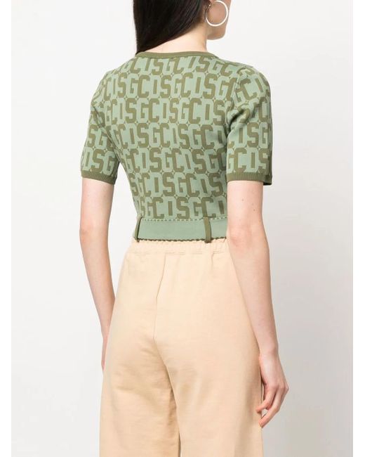 Gcds Cropped Top in het Green