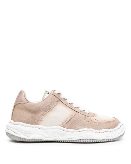 Maison Mihara Yasuhiro Pink Wayne Original Sole Chunky Sneakers