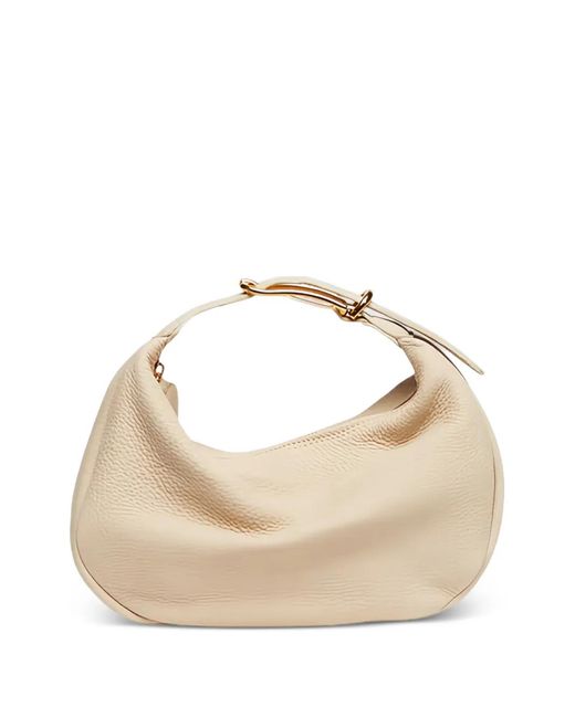 Liffner Natural Moon Pouch Zip Tote Bag