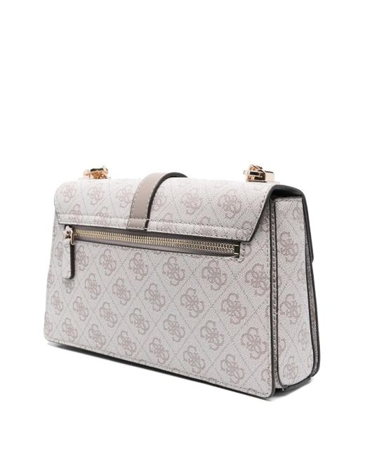 Guess White Zamira Shoulder Bag