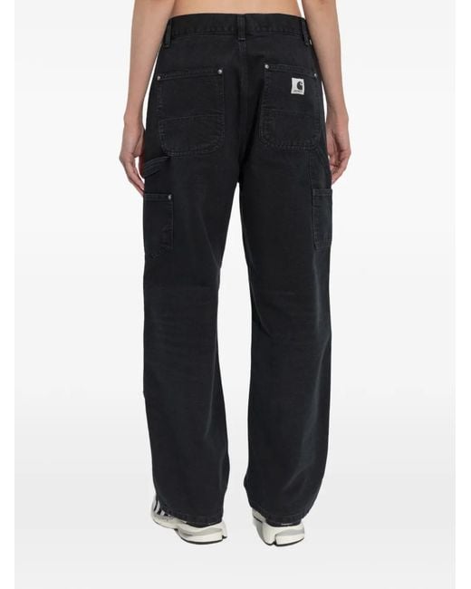 Carhartt Black Panel Pocket Trousers