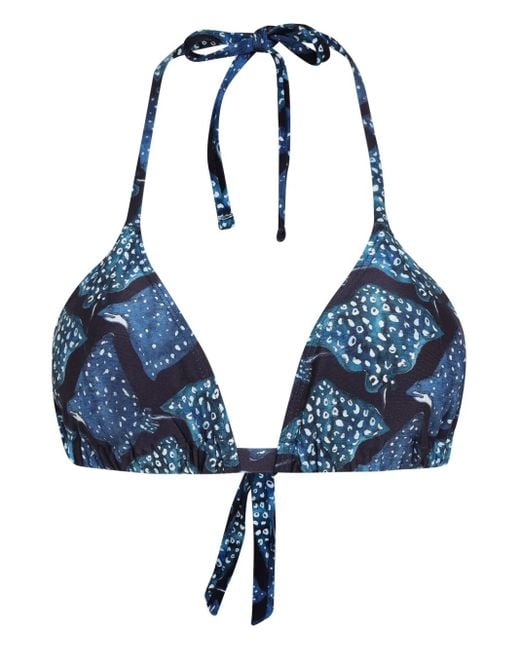 Lygia & Nanny Blue Iasmin Bikini Top
