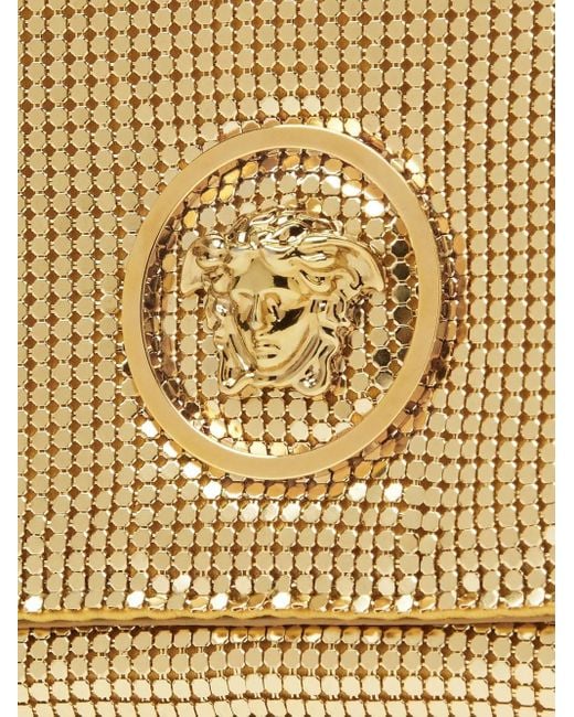 Versace ラ メドゥーサ クラッチバッグ Natural