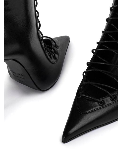 Le Silla Black Colette 120mm Ankle Boots