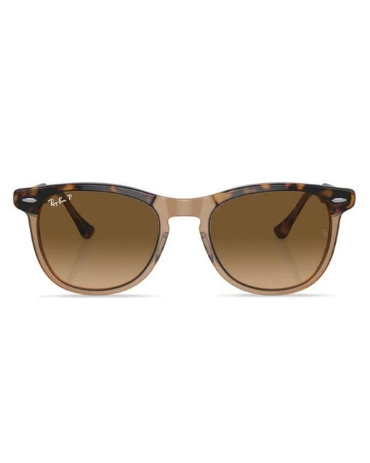 Ray-Ban Brown Eagle Eye Tortoiseshell-Effect Sunglasses