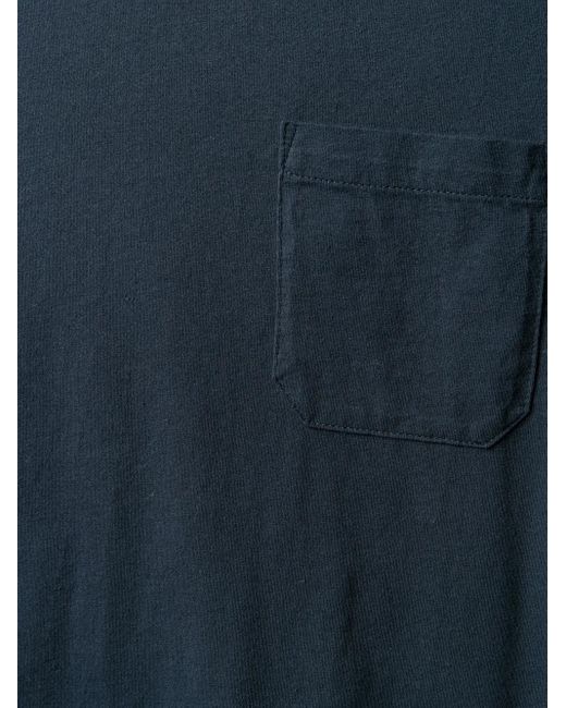 Aspesi Blue Pocket T-Shirt for men