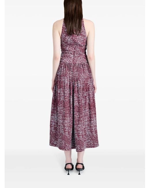 Proenza Schouler Purple Lola Dress