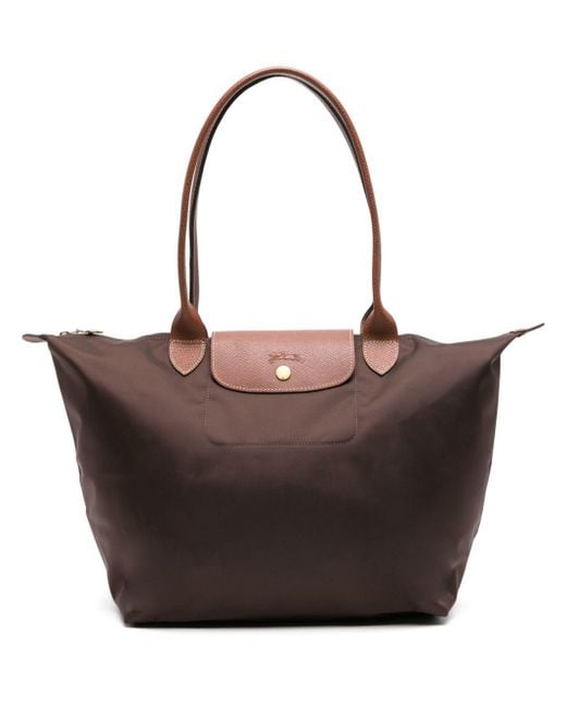 Longchamp Brown Large Le Pliage Original Tote Bag