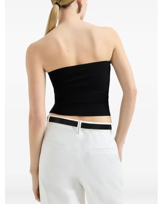 Brunello Cucinelli Black Bandeau Top