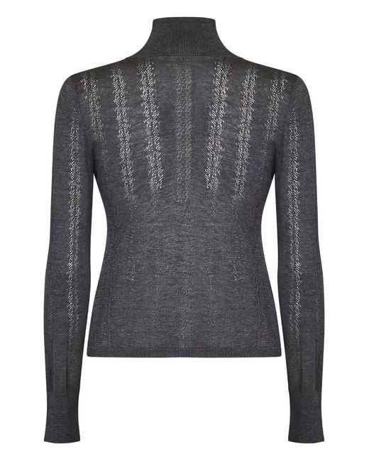 Max Mara Gray Sweaters