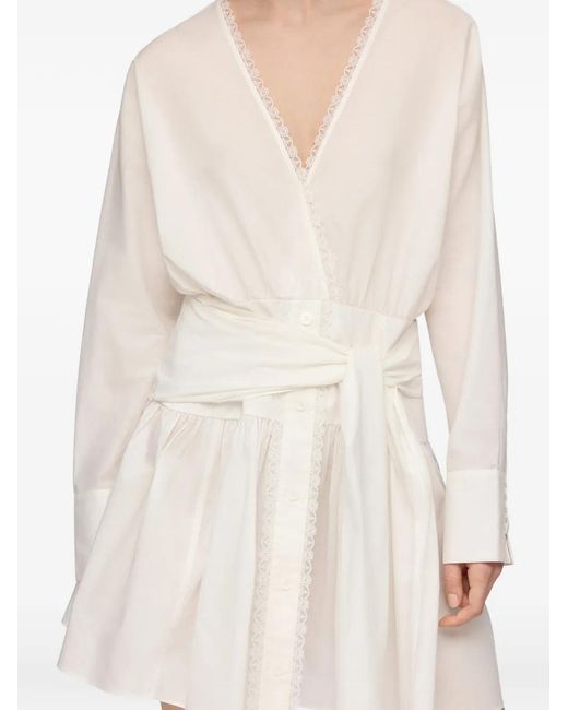 Ganni White Dress