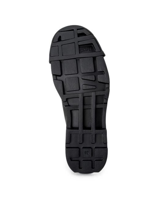 Camper Black Junction Leather Desert Boots for men