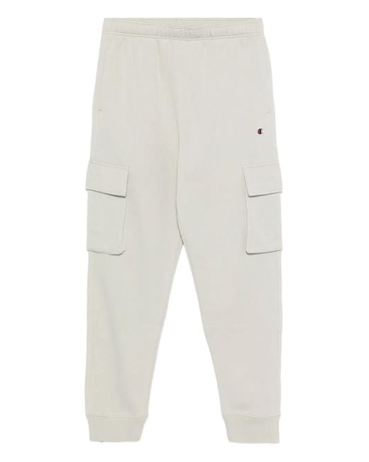 メンズ Champion カーゴパンツ White