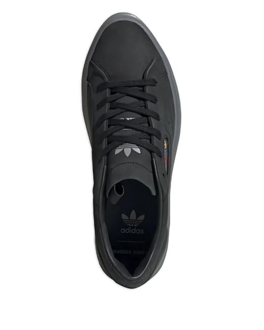 adidas gazelle silver green womens adidas Sleek Shoes - Womens - Black