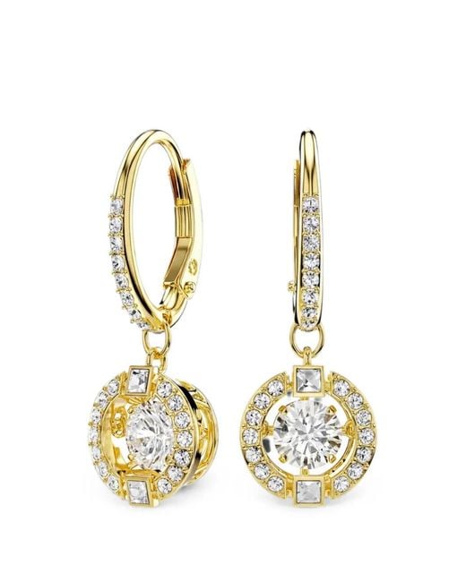 Swarovski Metallic Una Angelic Drop Earrings