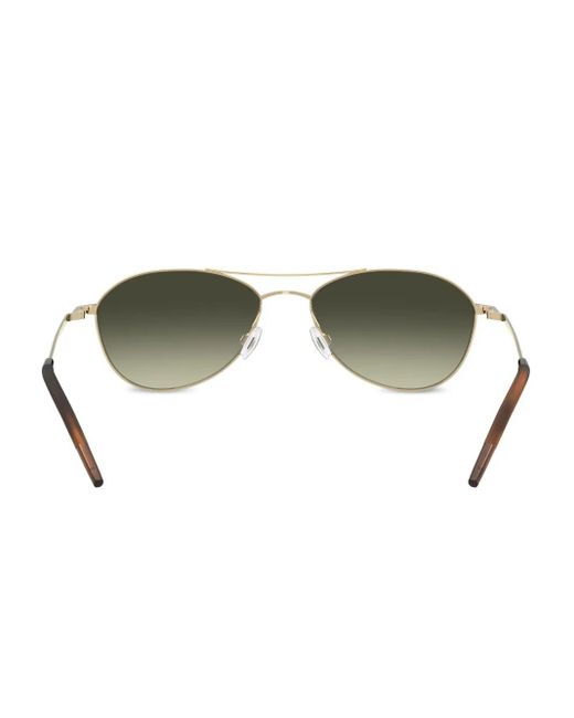 Occhiali Da Sole Aero Ii di Oliver Peoples in Green