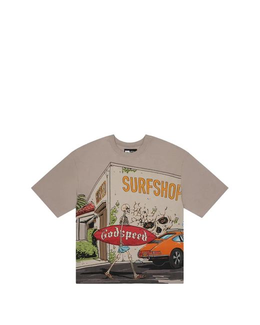 Godspeed White Surf Shop T-Shirt for men