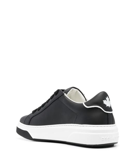 DSquared² Black Bomber Sneakers for men