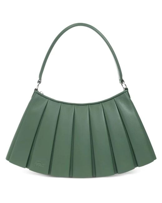 Lacoste Green Leather Bag